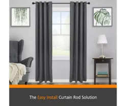 Kenney Dryden Fast Fit 5/8" Adjustable Curtain Rod -DHP Sales Store 810679627 A0 02