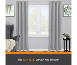 Kenney Swindell Fast Fit 5/8" Adjustable Curtain Rod -DHP Sales Store 810679628 A0 02