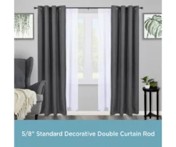 Kenney Wakefield Adjustable Double Curtain Rod -DHP Sales Store 810679630 A0 02