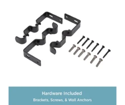 Kenney Wakefield Adjustable Double Curtain Rod -DHP Sales Store 810679631 A0 05