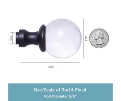 Kenney Finley 5/8" Adjustable Curtain Rod 29 Kenney Finley 5/8" Adjustable Curtain Rod -DHP Sales Store 810679632 A0 03