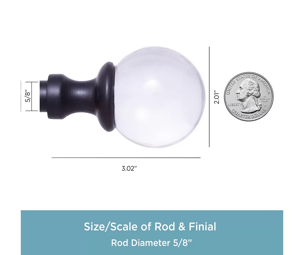 Kenney Finley 5/8" Adjustable Curtain Rod 11 Kenney Finley 5/8" Adjustable Curtain Rod - Image 9