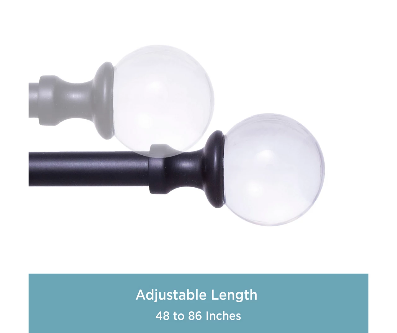 Kenney Finley 5/8" Adjustable Curtain Rod 12 Kenney Finley 5/8" Adjustable Curtain Rod - Image 10