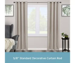 Kenney Ball 5/8" Adjustable Curtain Rod -DHP Sales Store 810679638 A0 02