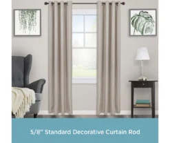 Kenney Ball 5/8" Adjustable Curtain Rod -DHP Sales Store 810679639 A0 02