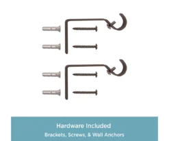 Kenney Ball 5/8" Adjustable Curtain Rod -DHP Sales Store 810679639 A0 05