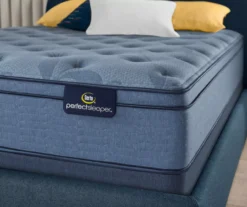 Serta Royal Hills Twin XL Medium Mattress & Low Profile Box Spring Set, ICollection Perfect Sleeper -DHP Sales Store combo620005 2