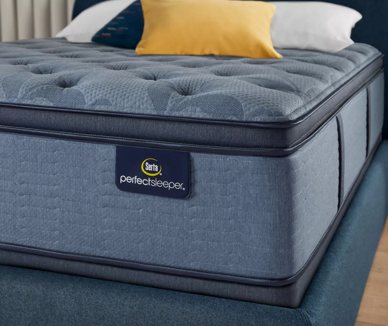 Serta Rosecrest Full Plush Mattress & Box Spring Set, ICollection Perfect Sleeper 5 Serta Rosecrest Full Plush Mattress & Box Spring Set, ICollection Perfect Sleeper - Image 3