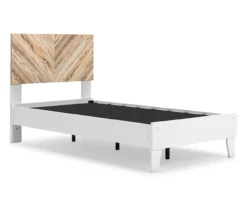 Signature Design By Ashley Piperton White Twin Panel Platform Bed 6 Signature Design By Ashley Piperton White Twin Panel Platform Bed -DHP Sales Store combo790003 1