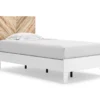 Signature Design By Ashley Piperton White Twin Panel Platform Bed 2 Signature Design By Ashley Piperton White Twin Panel Platform Bed -DHP Sales Store combo790003