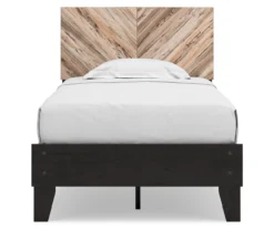 Signature Design By Ashley Piperton Black Twin Panel Platform Bed -DHP Sales Store combo790005 1