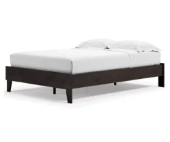 Signature Design By Ashley Piperton Black Full Panel Platform Bed -DHP Sales Store combo790014 2