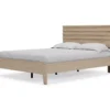 Signature Design By Ashley Oliah Queen Panel Platform Bed -DHP Sales Store combo790027