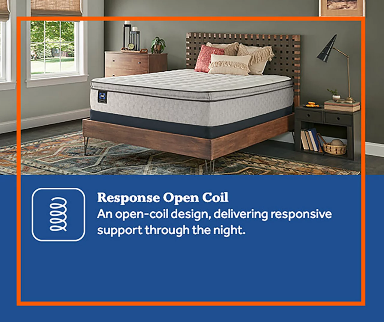 Sealy Dean California King Euro Pillow Top Mattress & Low Profile Box Spring Set 9 Sealy Dean California King Euro Pillow Top Mattress & Low Profile Box Spring Set - Image 7