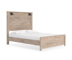 Signature Design By Ashley Senniberg Queen Bed With Sconce Lights -DHP Sales Store combo890007 1