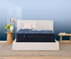 Serta Perfect Sleeper Oasis Sleep 14.5" Full Medium Pillow Top Mattress & Low Profile Box Spring Set -DHP Sales Store combo980006 1