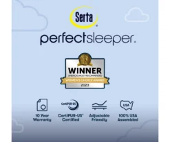 Serta Perfect Sleeper Oasis Sleep 14.5" Twin XL Firm Pillow Top Mattress & Box Spring Set -DHP Sales Store combo980015 10