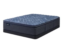 Serta Perfect Sleeper Oasis Sleep 14.5" King Firm Pillow Top Mattress & Low Profile Box Spring Set