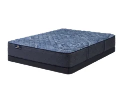 Serta Perfect Sleeper Oasis Sleep 12" California King Extra Firm Mattress & Low Profile Box Spring Set