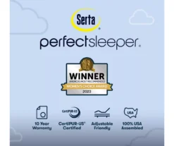 Serta Perfect Sleeper Pacific Peace Hybrid 12" Twin XL Firm Mattress & Box Spring Set -DHP Sales Store combo980039 10
