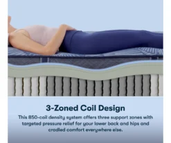 Serta Perfect Sleeper Pacific Peace Hybrid 12" Full Firm Mattress & Box Spring Set -DHP Sales Store combo980041 4