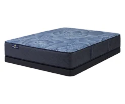Serta Perfect Sleeper Radiant Rest Hybrid 14" Twin XL Plush Mattress & Low Profile Box Spring Set