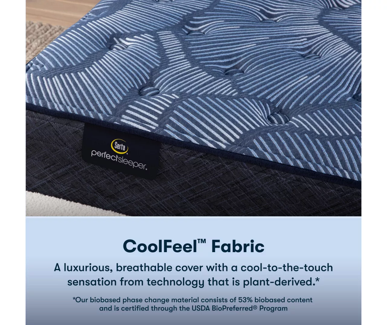 Serta Perfect Sleeper Oasis Sleep 13.25" Twin Plush Mattress & Box Spring Set 8 Serta Perfect Sleeper Oasis Sleep 13.25" Twin Plush Mattress & Box Spring Set - Image 6