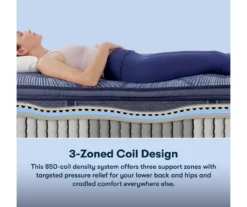 Serta Perfect Sleeper Oasis Sleep 13.25" Full Plush Mattress & Low Profile Box Spring Set -DHP Sales Store combo980078 4