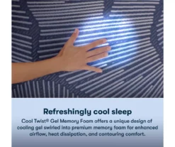 Serta Perfect Sleeper Radiant Rest Hybrid 14" Queen Firm Mattress & Low Profile Box Spring Set -DHP Sales Store combo980092 3