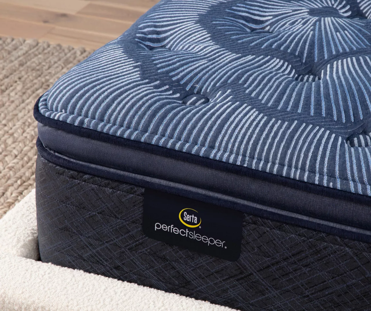 Serta Perfect Sleeper Oasis Sleep 15" California King Plush Pillow Top Mattress & Box Spring Set 12 Serta Perfect Sleeper Oasis Sleep 15" California King Plush Pillow Top Mattress & Box Spring Set - Image 10