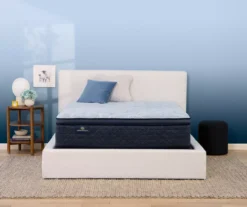Serta Perfect Sleeper Nurture Night 14.5" Full Plush Pillow Top Mattress & Low Profile Box Spring Set -DHP Sales Store combo980126 1