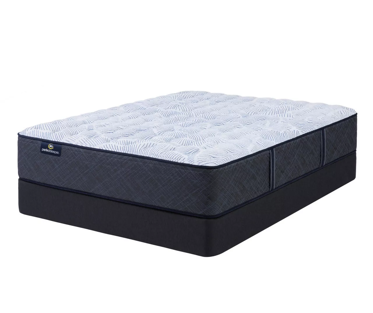 Serta Perfect Sleeper Nurture Night 13.5" Twin Medium Mattress & Box Spring Set 3 Serta Perfect Sleeper Nurture Night 13.5" Twin Medium Mattress & Box Spring Set