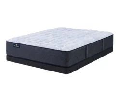 Serta Perfect Sleeper Nurture Night 13.5" Full Medium Mattress & Low Profile Box Spring Set