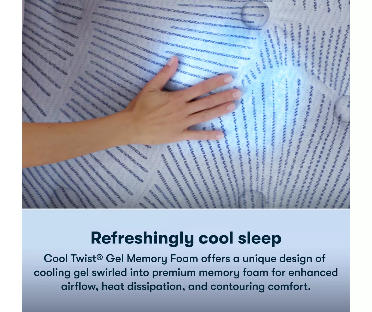 Serta Perfect Sleeper Nurture Night 13.5" Queen Medium Mattress & Low Profile Box Spring Set 6 Serta Perfect Sleeper Nurture Night 13.5" Queen Medium Mattress & Low Profile Box Spring Set - Image 4