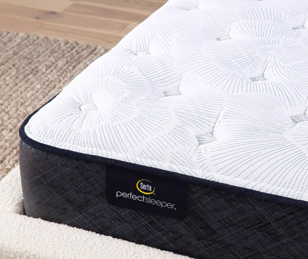 Serta Perfect Sleeper Midsummer Nights 10.5" Twin XL Plush Mattress & Low Profile Box Spring Set 5 Serta Perfect Sleeper Midsummer Nights 10.5" Twin XL Plush Mattress & Low Profile Box Spring Set - Image 3