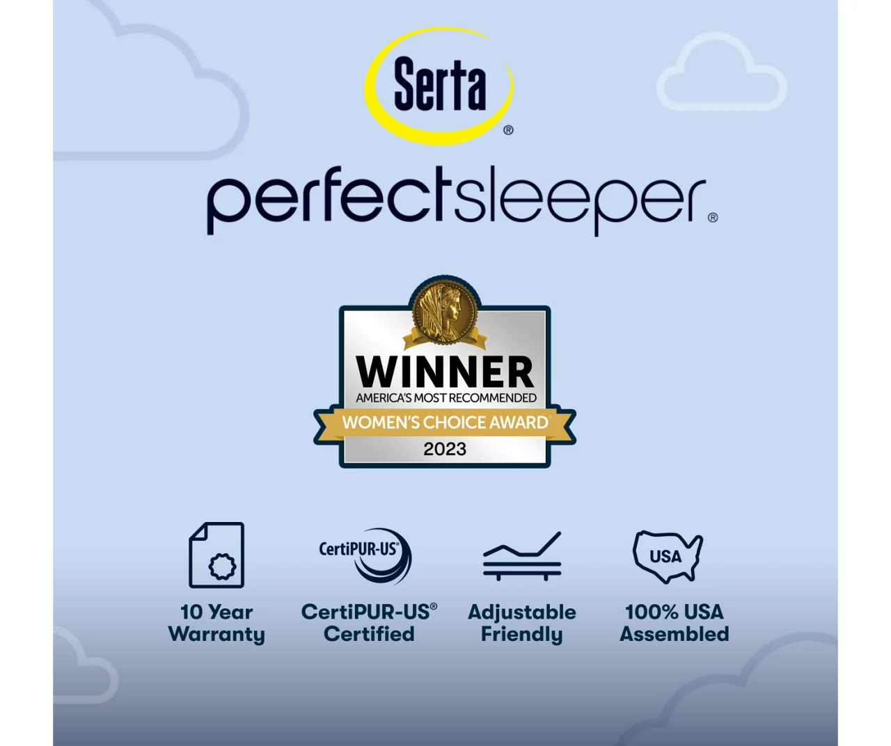 Serta Perfect Sleeper Midsummer Nights 11" California King Plush Euro Top Mattress & Box Spring Set 11 Serta Perfect Sleeper Midsummer Nights 11" California King Plush Euro Top Mattress & Box Spring Set - Image 9
